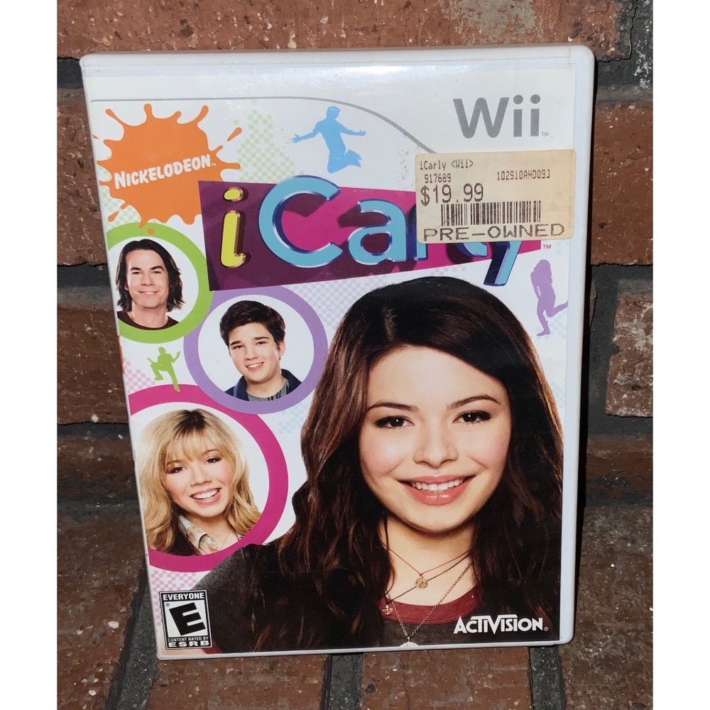 ICarly‎ Nintendo Wii Video Game 2009